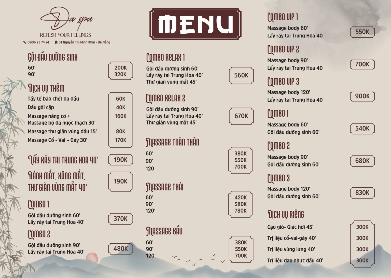 menu daspa vn